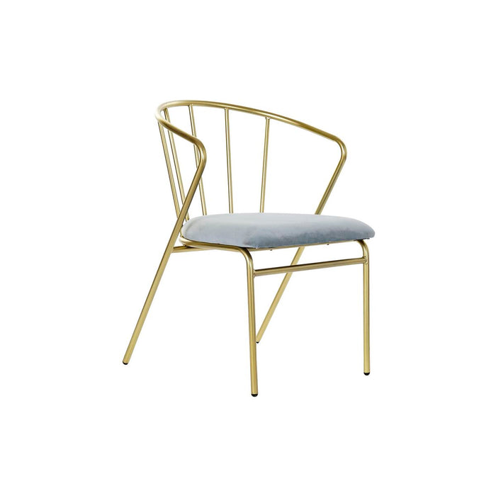 Scaun DKD Home Decor Albastru celest 48 x 46 x 72 cm