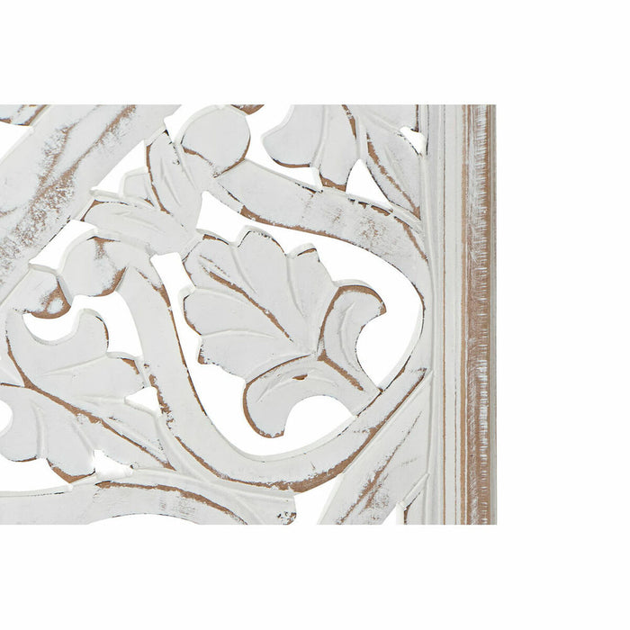 Decorațiune de Perete DKD Home Decor Mandala Lemn MDF (120.5 x 2 x 121.5 cm)
