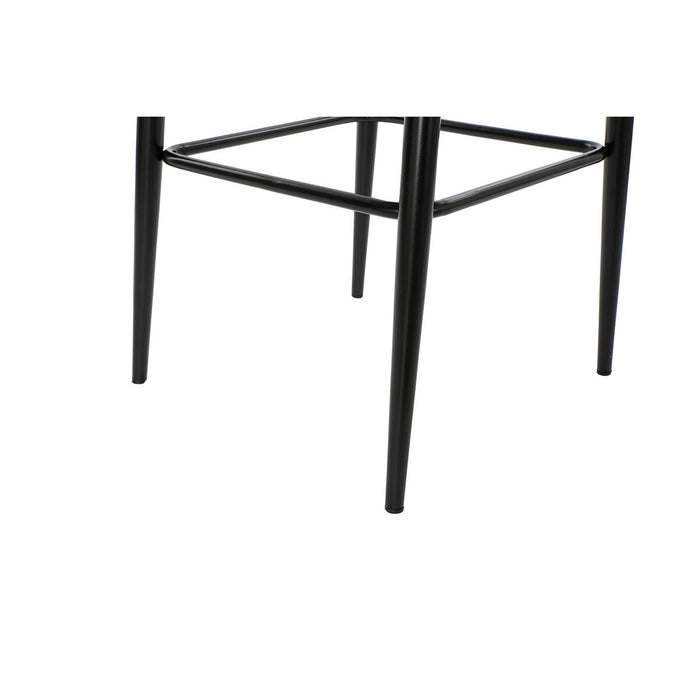 Taburet DKD Home Decor Negru Roz Metal Plastic 43,5 x 52 x 109 cm