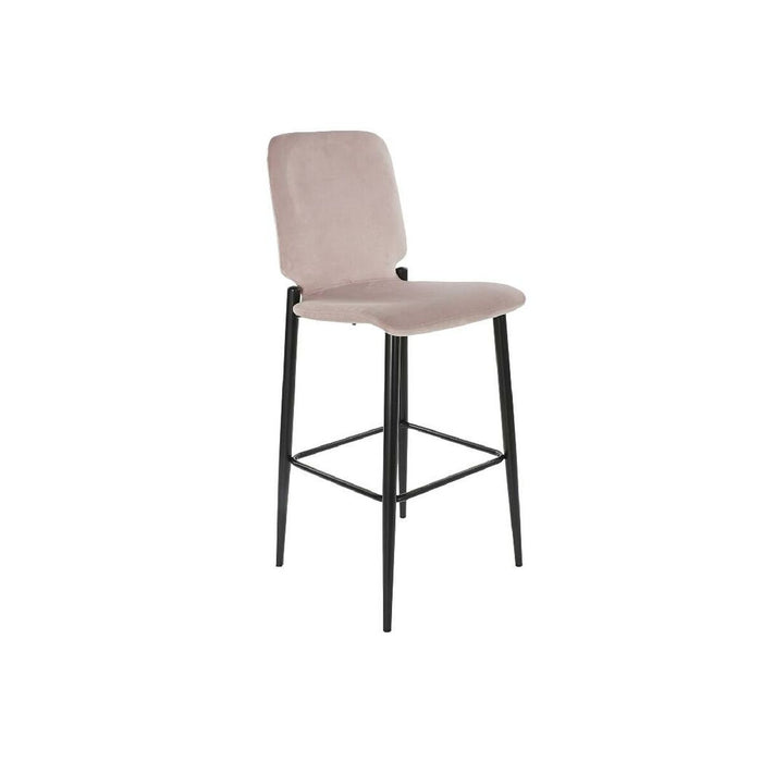 Taburet DKD Home Decor Negru Roz Metal Plastic 43,5 x 52 x 109 cm