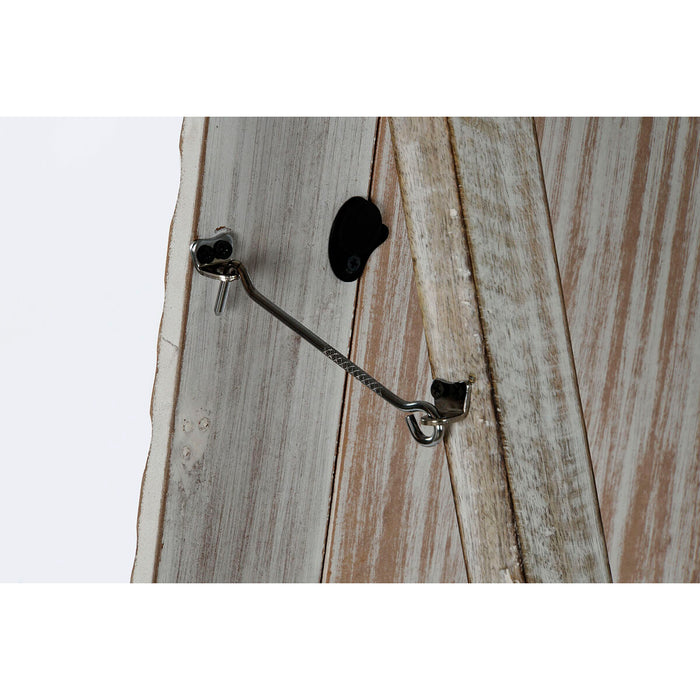 Oglindă independentă DKD Home Decor Alb Lemn de mango Lemn MDF Cottage (51 x 6 x 182 cm)