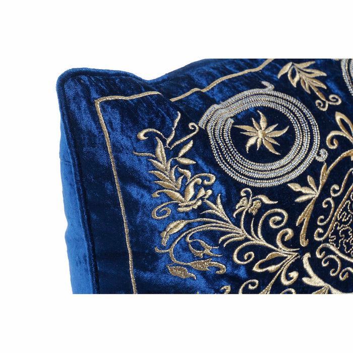 Pernă DKD Home Decor 8424001850358 Auriu* 50 x 10 x 30 cm Bleumarin