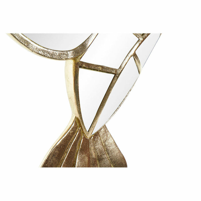 Decorațiune de Perete DKD Home Decor Multicolor Auriu* Pasăre 39,5 x 5,5 x 29,5 cm