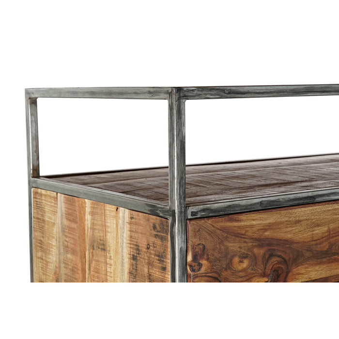 Comodă DKD Home Decor Maro Metal Salcâm Lemn Reciclat 80 x 40 x 105 cm
