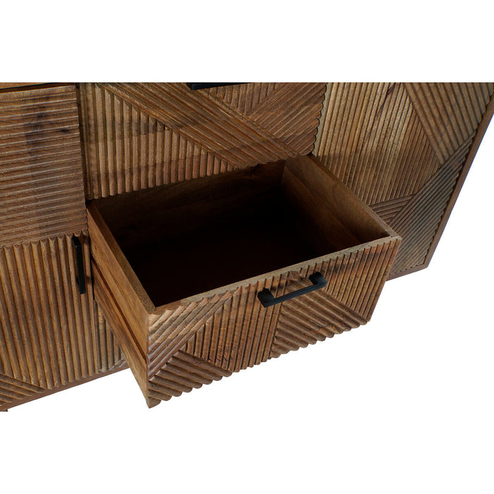 Servantă DKD Home Decor Natural Metal Lemn de mango (145 x 40 x 86 cm)