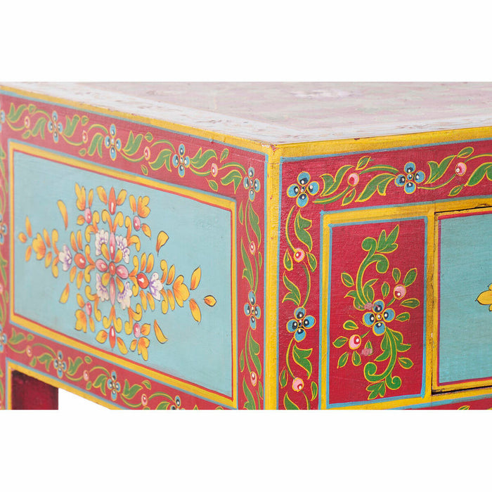 Console DKD Home Decor Multicolor Acrilic Lemn Lemn de mango Oglindă 117 x 40 x 76 cm