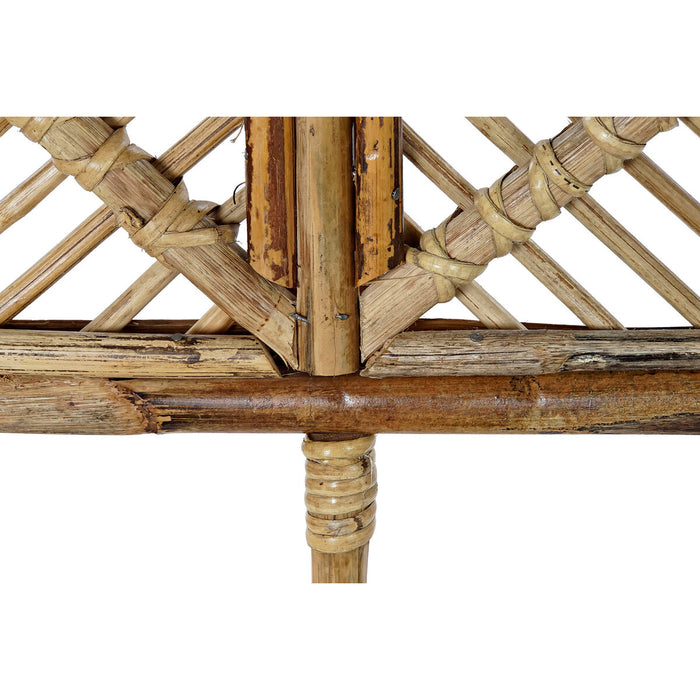Tăblie de Pat DKD Home Decor Natural Ratan 175 x 3 x 130 cm