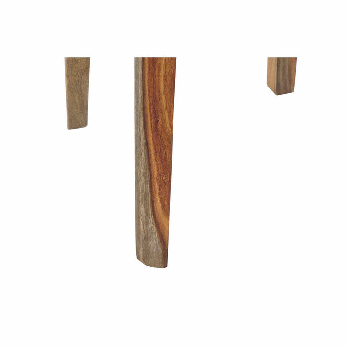 Masa laterală DKD Home Decor Natural Modern (28 x 28 x 70 cm)