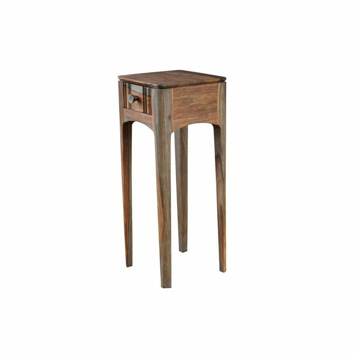 Masa laterală DKD Home Decor Natural Modern (28 x 28 x 70 cm)