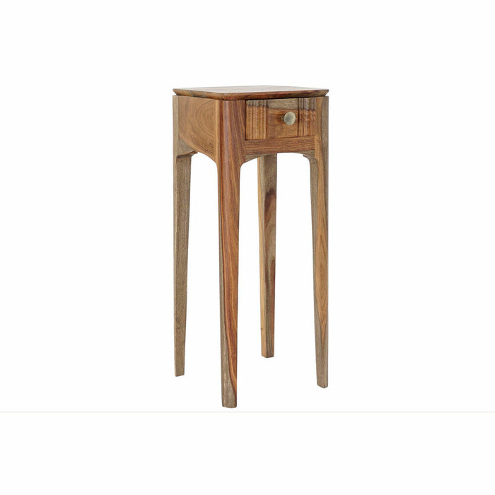 Masa laterală DKD Home Decor Natural Modern (28 x 28 x 70 cm)