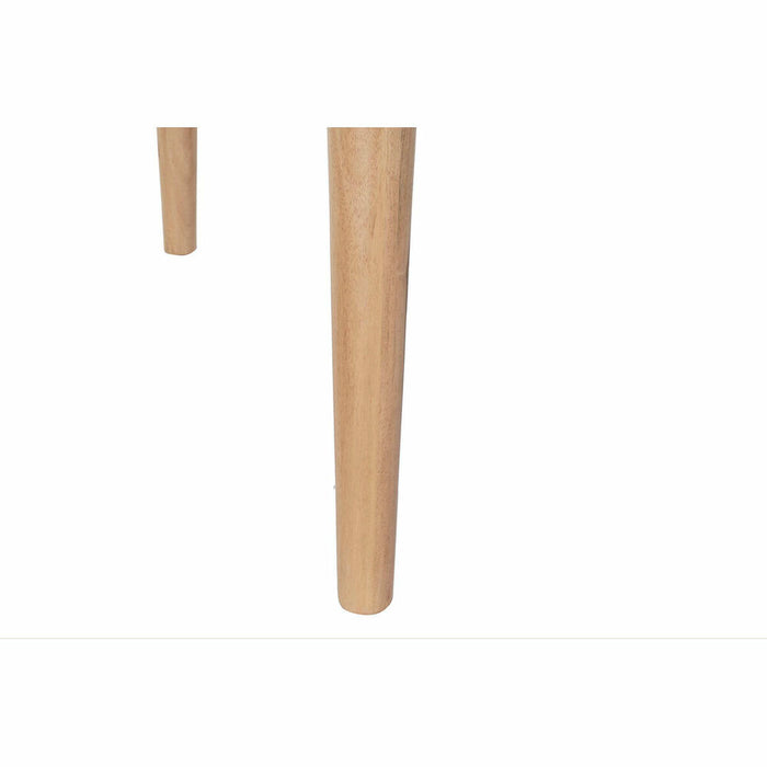 Masă de Sufragerie DKD Home Decor Natural Negru (160 x 90 x 76 cm)