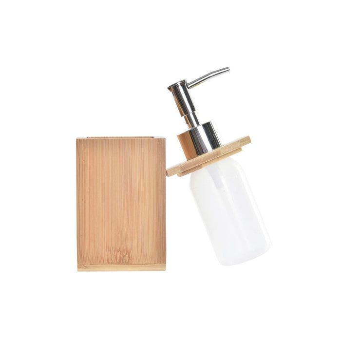 Set de Baie DKD Home Decor Natural Bambus 13 x 5 x 9 cm