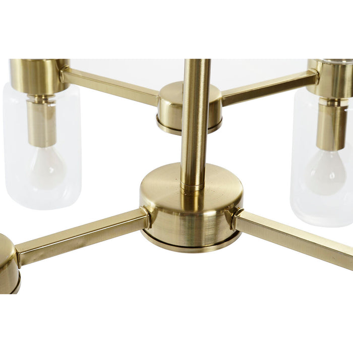 Lustră DKD Home Decor Auriu* 220 V 50 W (68 x 68 x 55 cm)