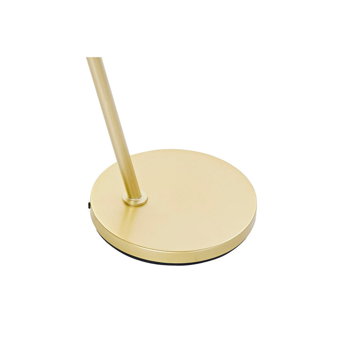 Lampă cu Picior DKD Home Decor 91 x 31 x 196 cm Auriu* Metal Portocaliu Alb Plastic 220 V 50 W