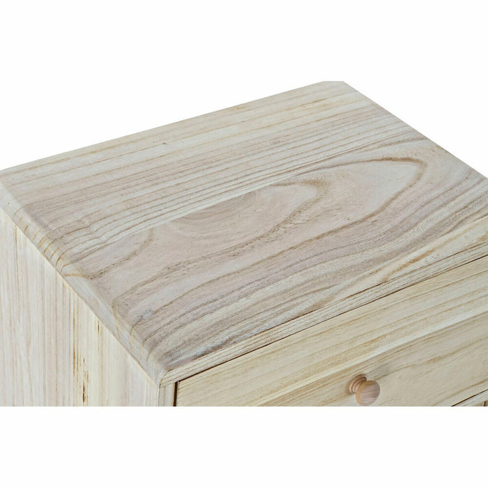 Dulap cu Sertare DKD Home Decor Natural Metal Lemn de paulownia (40 x 29 x 78 cm)