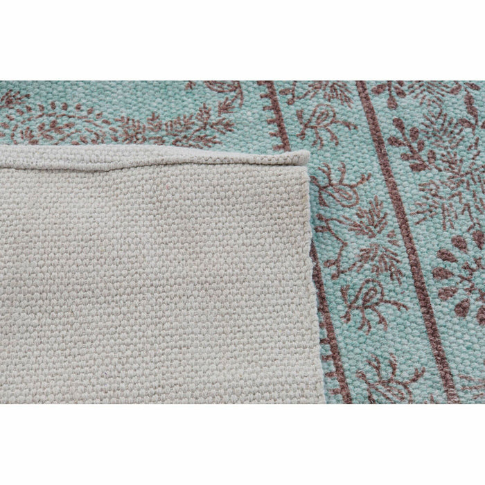Covor DKD Home Decor 160 x 230 x 0,4 cm Albastru Poliester Verde Arab (2 Unități)