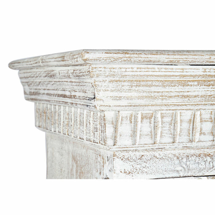Dulap DKD Home Decor Alb Metal Lemn de mango (100 x 43 x 190 cm)