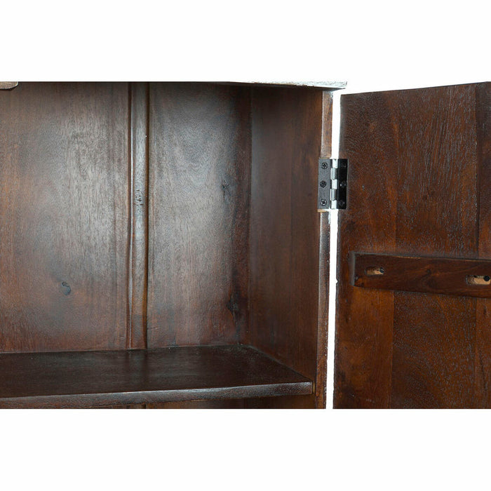 Dulap DKD Home Decor Alb Metal Lemn de mango (100 x 43 x 190 cm)