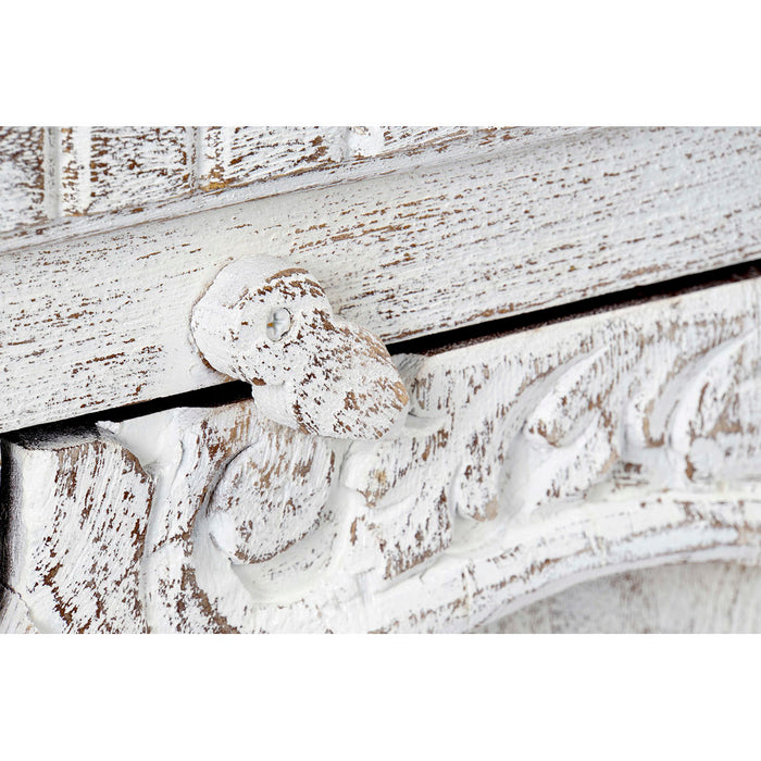 Servantă DKD Home Decor Alb Metal Lemn de mango 190 x 43 x 100 cm