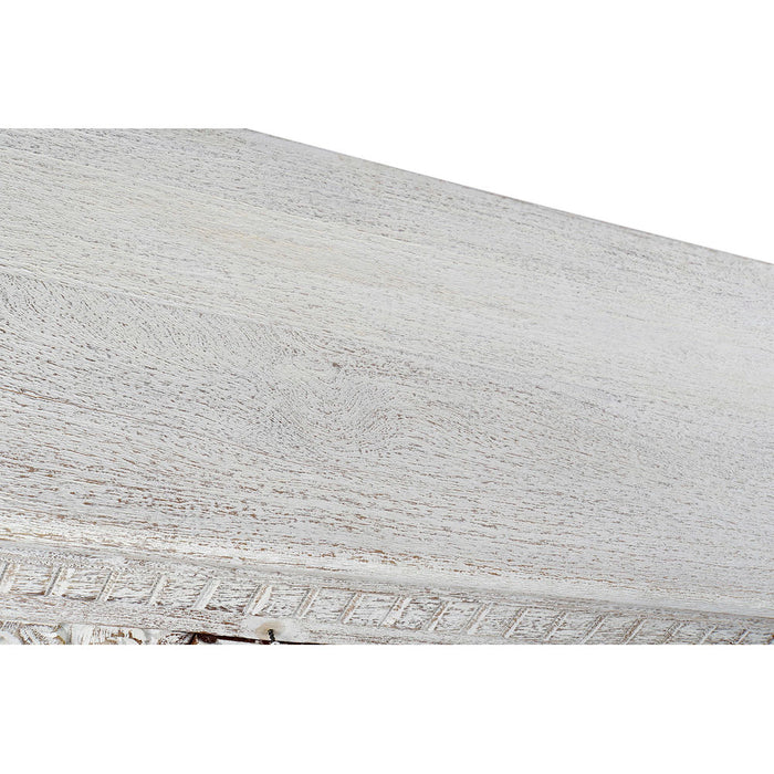 Servantă DKD Home Decor Alb Metal Lemn de mango 190 x 43 x 100 cm