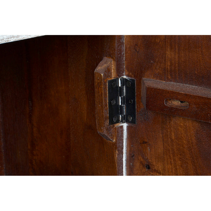 Servantă DKD Home Decor Alb Metal Lemn de mango 190 x 43 x 100 cm