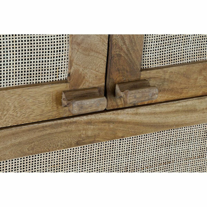 Servantă DKD Home Decor Maro Ratan Lemn de mango 90 x 40 x 160 cm