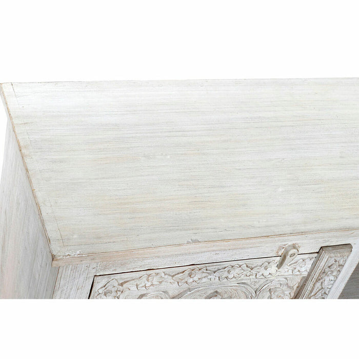 Mobilă TV DKD Home Decor Alb 151 x 40 x 60 cm Lemn Lemn de mango