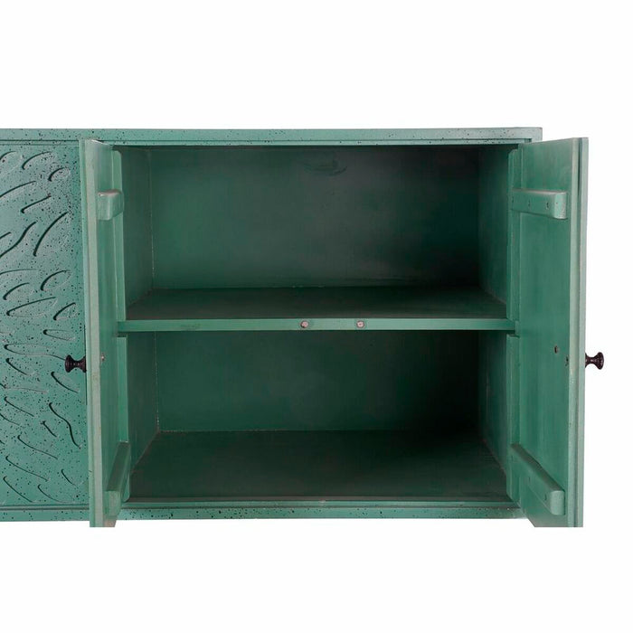 Servantă DKD Home Decor Turquoise Lemn Metal 200 x 55 x 85 cm