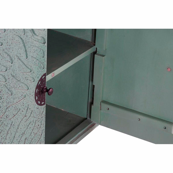 Servantă DKD Home Decor Turquoise Lemn Metal 200 x 55 x 85 cm