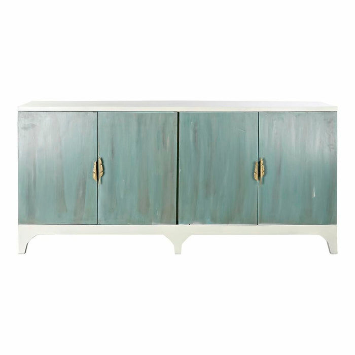 Servantă DKD Home Decor Turquoise Bej Metal Lemn (180 x 50 x 85 cm)