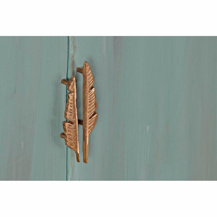 Servantă DKD Home Decor Turquoise Bej Metal Lemn (180 x 50 x 85 cm)