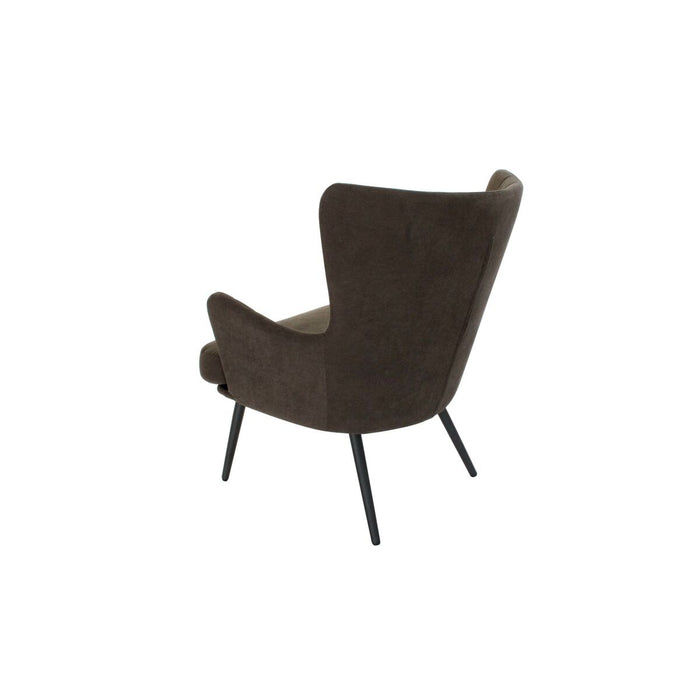 Fotoliu DKD Home Decor Poliester Lemn MDF Gri închis (60 x 57 x 88 cm)