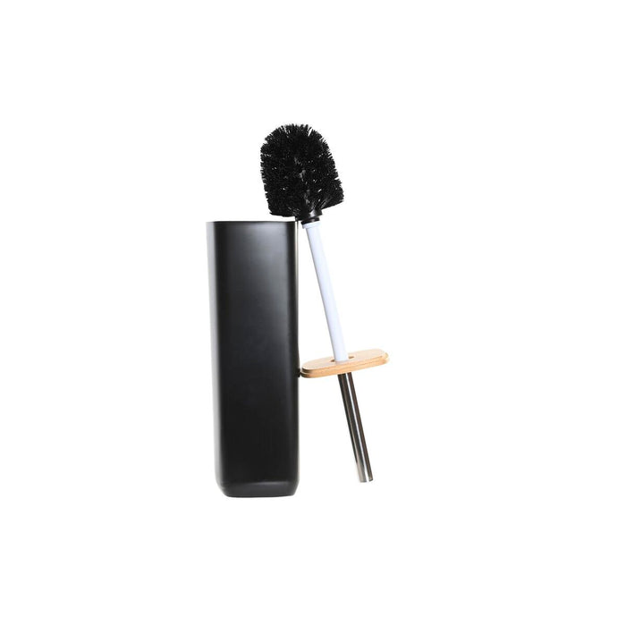 Set de Baie DKD Home Decor 8,50 x 8,50 x 37 cm Natural Negru