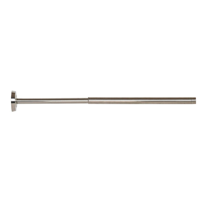 Suport Pentru Prosoape DKD Home Decor Extensibil (50 cm) Argintiu Oțel 30 x 6 x 6 cm