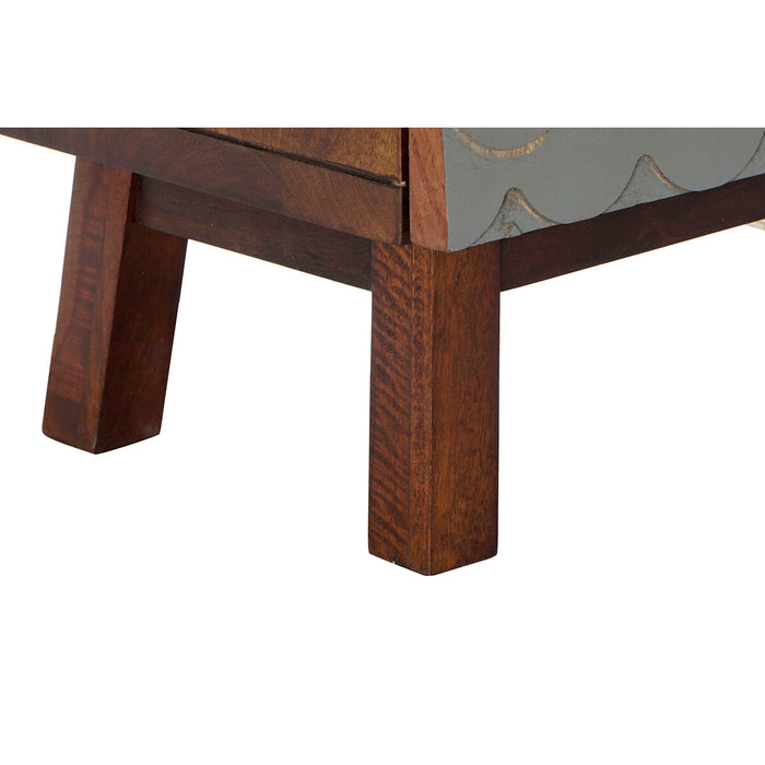 Dulap DKD Home Decor Gri Lemn de mango (76 x 30 x 140 cm)