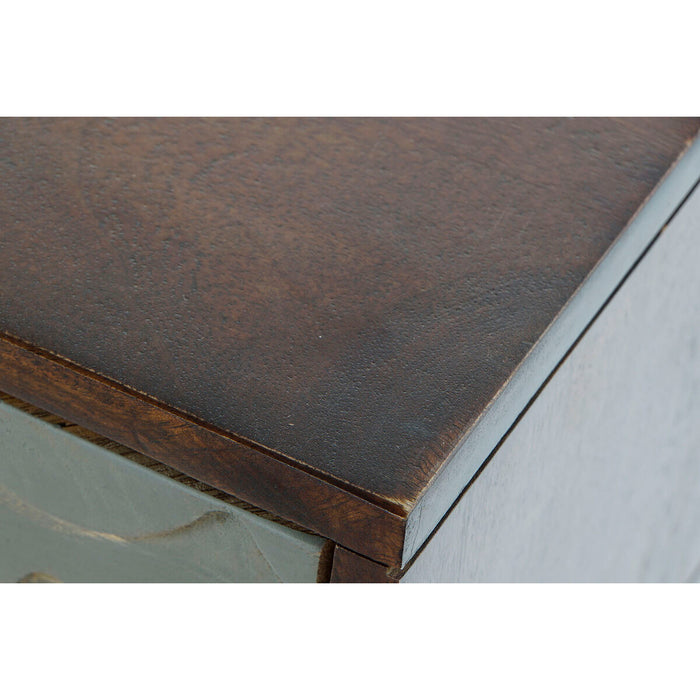 Console DKD Home Decor Gri Multicolor Lemn Lemn de mango 120 x 45 x 75 cm
