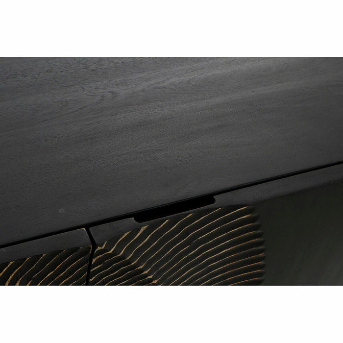 Servantă DKD Home Decor Negru Multicolor Auriu* Metal Lemn de mango 160 x 45 x 75 cm