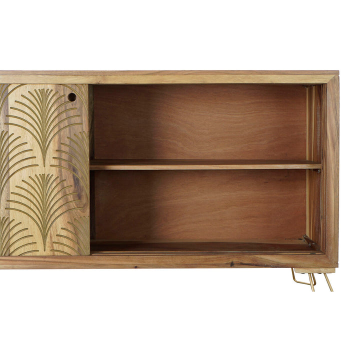 Servantă DKD Home Decor Metal Palisandru (160 x 45 x 75 cm)
