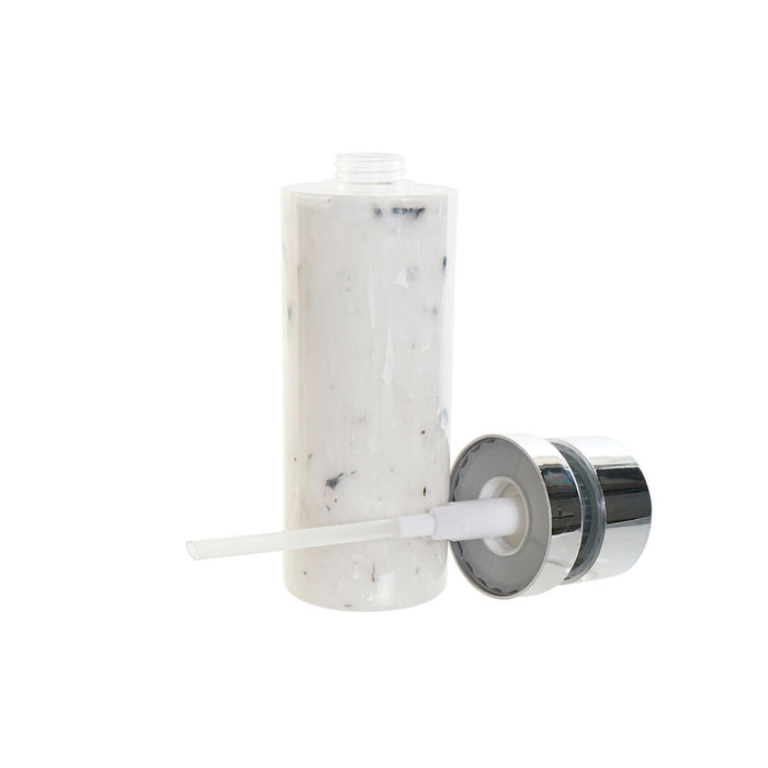 Săpunieră DKD Home Decor Bucătărie Alb polistiren ABS 6,5 x 6,5 x 21,5 cm