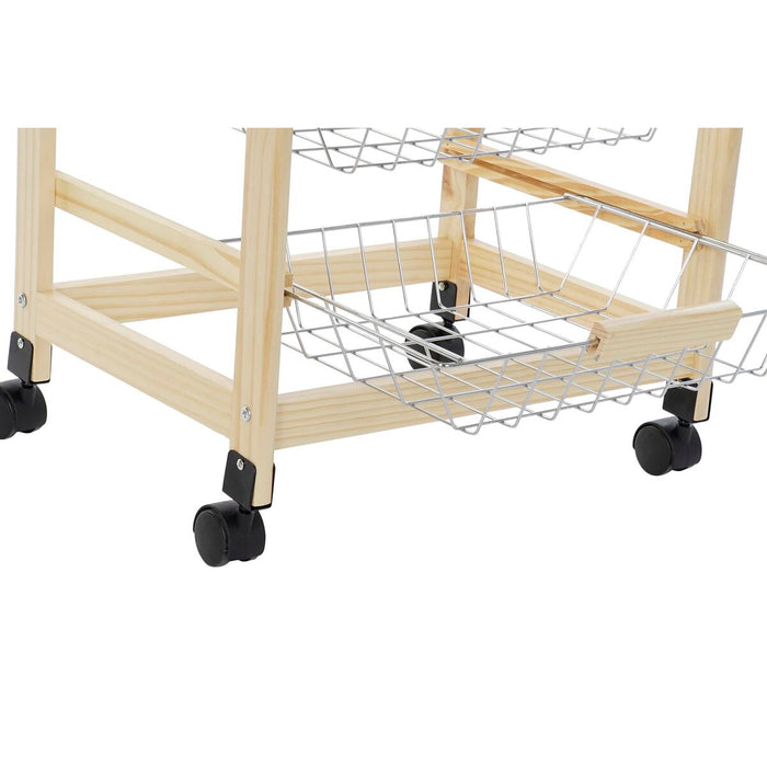 Cărucior pentru legume DKD Home Decor (47 x 38 x 82 cm)