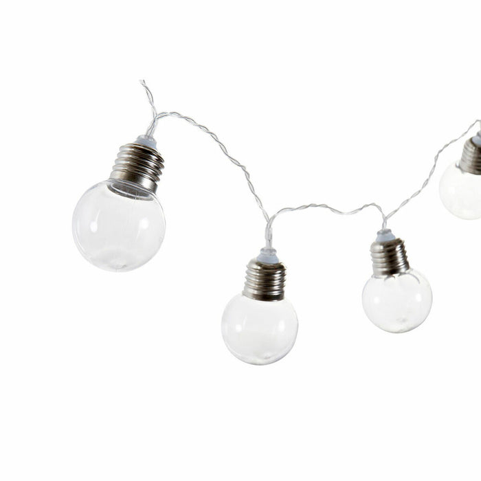 Ghirlandă de lumini LED DKD Home Decor Transparent Bec Urban 33 x 21 x 6 cm