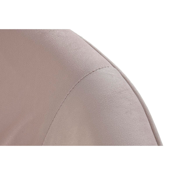 Fotoliu DKD Home Decor 70 x 65 x 74 cm Auriu* Metal Plastic Roz deschis