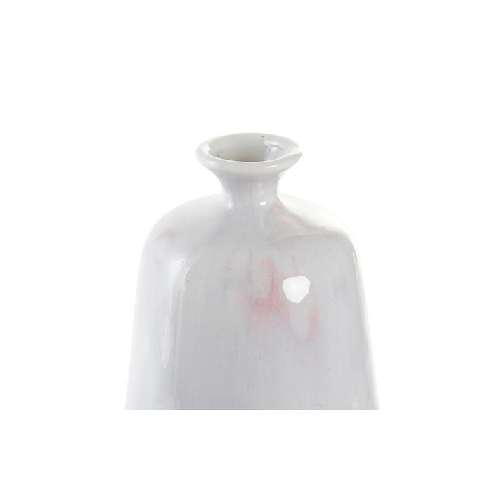Vază DKD Home Decor Ceramică Roz deschis Bicolor 15 x 15 x 32 cm Modern
