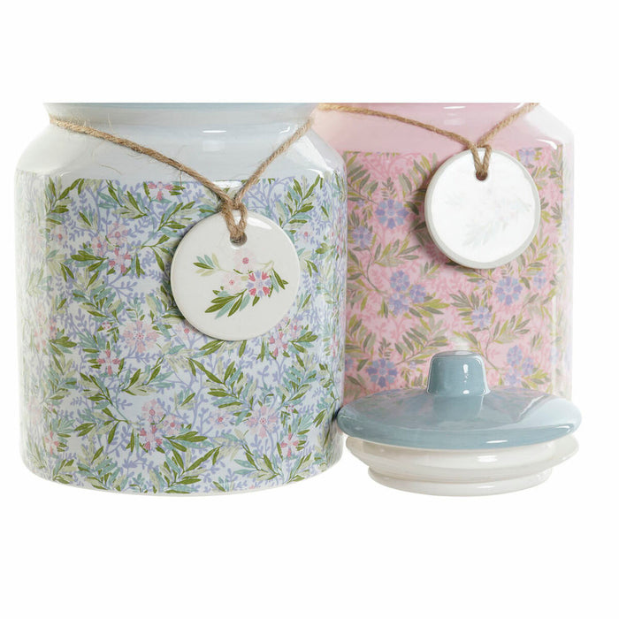 Staniu DKD Home Decor Květiny 11,5 x 11,5 x 16 cm (3 Unități)