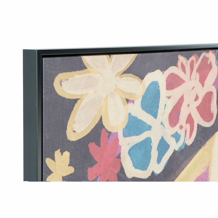 Tablou DKD Home Decor 102,5 x 4,3 x 142,6 cm Femeie Modern (2 Unități)