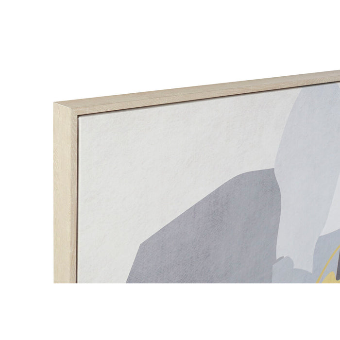 Tablou DKD Home Decor 83 x 4,5 x 123 cm Munte Boho (2 Unități)