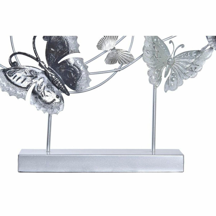 Figură Decorativă DKD Home Decor Gri Metal (61 x 8.3 x 54 cm)