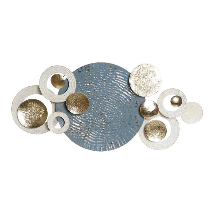 Decorațiune de Perete DKD Home Decor Verde Auriu* Abstract 127,6 x 5,7 x 61 cm