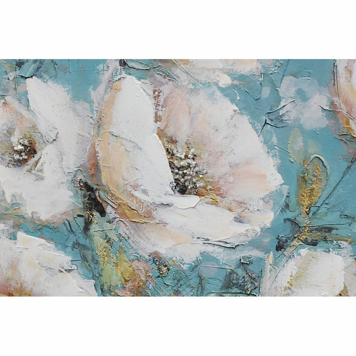 Tablou DKD Home Decor 100 x 2,8 x 100 cm Vază Shabby Chic (2 Unități)