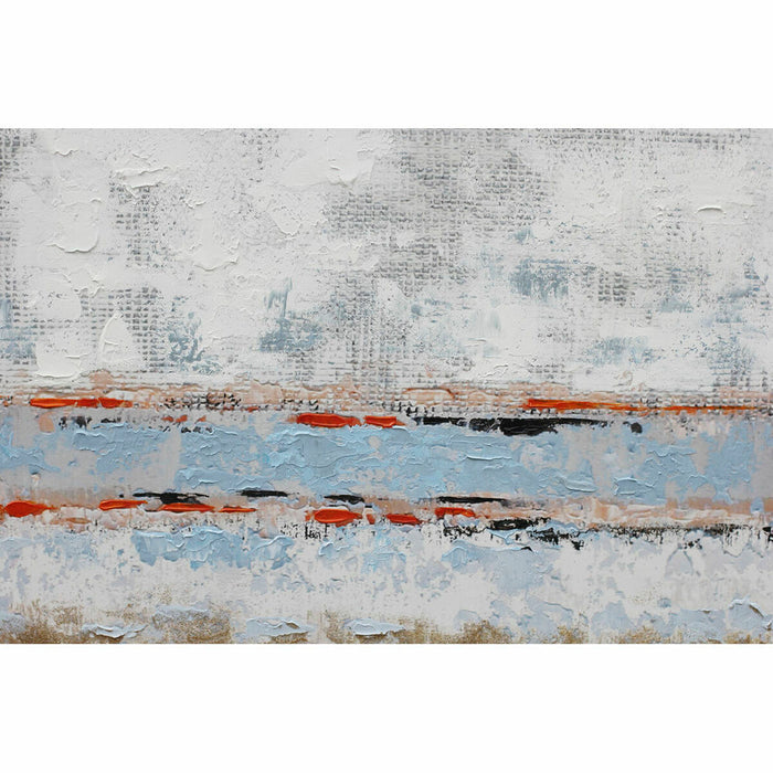 Tablou DKD Home Decor 100 x 2,8 x 100 cm Abstract Modern (2 Unități)